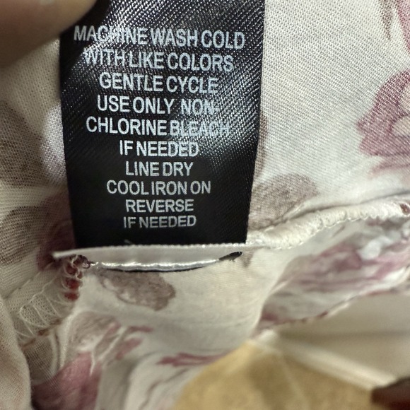 Torrid Dress Womens 4X Red Ivory Floral Skater Challis Fairy CottageCore - Picture 8 of 10